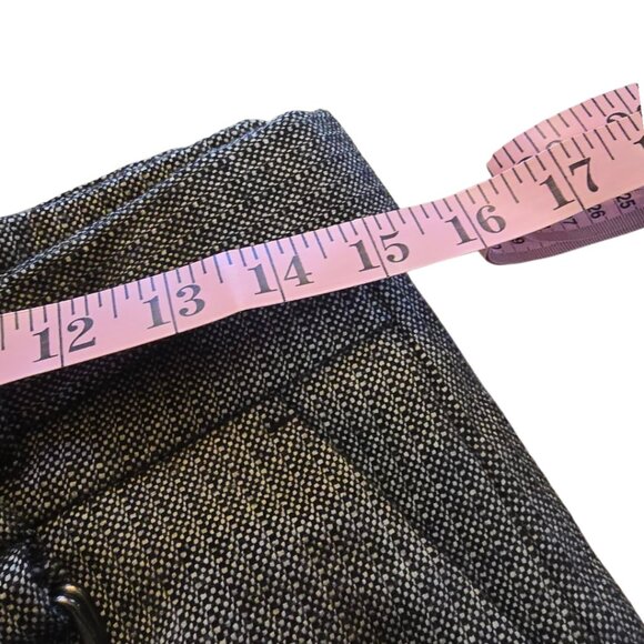 BANANA REPUBLIC Belted Wool Blend Mini sz 6 - Picture 9 of 10